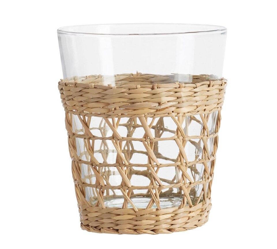 Cane Drinking Glasses Pottery Barn Australia
